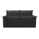 Ver imagem 6 de Sofá Retrátil e Reclinável Cama Inbox Compact 1.50M Tecido Suede Velusoft Preto