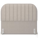Ver imagem 3 de Cabeceira Cama Box Queen Estofada Orgânica 160cm Alice W01 Linho Bege - Lyam Decor