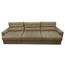 Ver imagem 5 de Sofá Retrátil e Reclinável com Molas Ensacadas Cama Inbox Master 3.22M Tecido Suede Bege