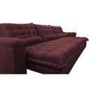 Ver imagem 4 de Sofá Retrátil e Reclinável 3.22M com Molas Ensacadas Cama Inbox Aconchego Tecido Suede Vinho