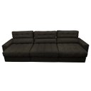 Ver imagem 5 de Sofá Retrátil e Reclinável com Molas Ensacadas Cama Inbox Master 3.22M Tecido Suede Café