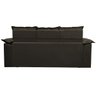 Sofá 3 Lugares Retrátil e Reclinável Cama Inbox Compact 2.00M Velusoft Café - 6