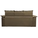 Ver imagem 6 de Sofá 3 Lugares Retrátil e Reclinável Cama Inbox Compact 2.00M Velusoft Castor