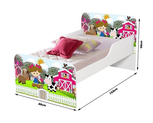 Cama infantil Meninas- fazendinha - 3