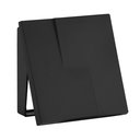 Ver imagem 6 de Kit Acabamento Descarga Hydra Padrão Deca e Docol + 2 Registro Chuveiro Preto Fosco Alavanca Metal P