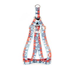 Peitoral e Guia Smooty Pet Marinheiro M kit - 2