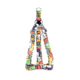 Peitoral e Guia Smooty Pet Abstrata M kit - 2