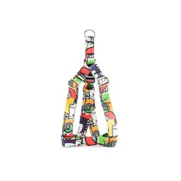 Peitoral e Guia Smooty Pet Abstrata P kit - 2