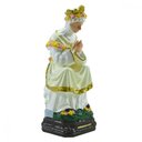 Ver imagem 2 de Santa Imagem Nossa Senhora de Salette em Borracha 21cm