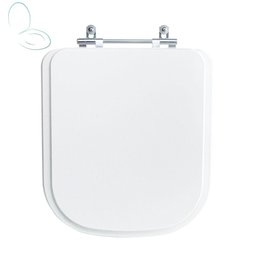 Assento Sanitário Tampa de Vaso Branco Resina Poliester Elite para Bacia Celite - 1