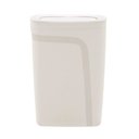 Ver imagem 4 de Lixeira Tramontina Compact em Polipropileno Branco com Tampa Basculante 10,5 L Tramontina