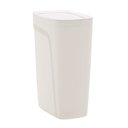 Ver imagem 1 de Lixeira Tramontina Compact em Polipropileno Branco com Tampa Basculante 10,5 L Tramontina