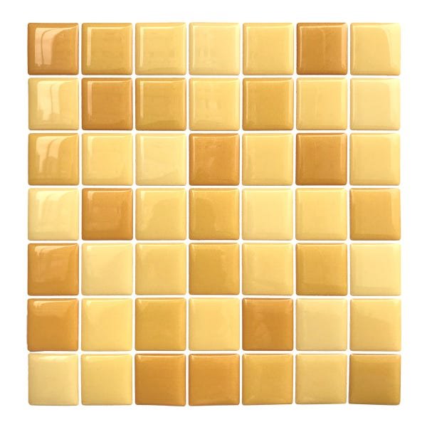 Pastilha Adesiva Miscelânea Tons de Amarelo Kit 4 Placas 3 M