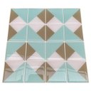 Ver imagem 7 de Pastilha Adesiva Resinada Mosaico Kit 4 Placas Adesivo 3 M