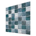 Ver imagem 3 de Pastilha Adesiva Resinada Mármore Azul Kit 4 Placas Adesivo 3 M