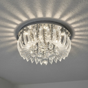 Ver imagem 3 de Plafon Sobrepor Led Cristal e Acrílico Greta 45cm 24w Luz Branca Redondo