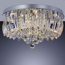 Ver imagem 6 de Plafon Sobrepor Led Cristal e Acrílico Greta 45cm 24w Luz Branca Redondo
