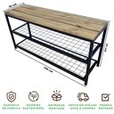 Ver imagem 6 de Sapateira Banco Strassis Design Sd-5001-1metro Preta