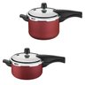 Kit 2 Panelas de Pressão Antiaderente Tramontina Vancouver Vermelha 4,5l/3l - 1