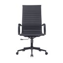 Ver imagem 4 de Kit 2 Cadeiras para Escritório Giratórias Presidente Manhattan Black Fratini