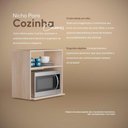 Ver imagem 3 de Nicho para Cozinha Cannes sem Portas sem Gavetas MDF-MDP 60cm Mercado Das Prateleiras