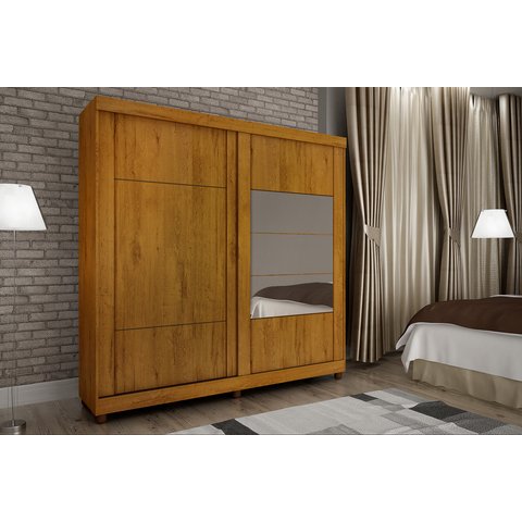 Guarda-roupa Madri 2 Portas:cinamomo
