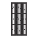 Ver imagem 1 de Painel Vazado Divisória Mdf London Preto Decore Painéis e Divisórias 1,20x2,40m