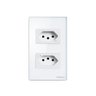 Tomada Dupla 10a Inteligente Wi-fi Ets 1002 Branco 4850064 - 1