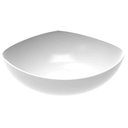 Ver imagem 2 de Kit 12 Saladeiras Tigelas Brancas Plásticas Servir Hotéis Restaurantes Buffets