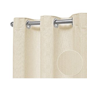 Cortina Rústica Lisa 3 00 X 2 80 Mts Esticado:Palha