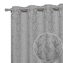 Ver imagem 1 de Cortina Jacquard Sala E Quarto 4 00mts X 2 50mts Esticado:Cinza