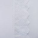 Ver imagem 5 de Jogo de Cama Solteiro Broderie 2 Pçs Bordado Inglês 88x188x30cm Branco