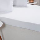 Ver imagem 4 de Jogo de Cama Solteiro Broderie 2 Pçs Bordado Inglês 88x188x30cm Branco