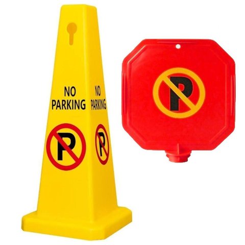 Cone Estacionamento Sinalizaçao Viaria Obra Avenida Estrada Rua Proibido Estacionar Vaga Isolamento 