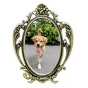 Ver imagem 2 de Porta Retrato Em Bronze Foto Amor Mãe Decoração Presente