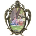 Ver imagem 1 de Porta Retrato Em Bronze Foto Amor Mãe Decoração Presente