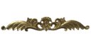Ver imagem 1 de Aplique Em Bronze Móveis Floral Grande Cômoda Bombê Criados