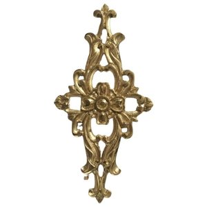 Aplique em Bronze Móveis Grande Cômoda Maravilhoso Antigos