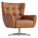 Ver imagem 1 de Poltrona Decorativa Malta Base Giratoria Courino Tcs 727 Moll
