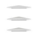 Ver imagem 7 de Conjunto Mesa e Cadeira Infantil com 3 Prateleiras de Canto Branco