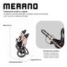 Carrinho Travel System ABC Design Alumínio Merano 4 – Rose Gold - 15