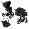 Carrinho Travel System ABC Design Alumínio Merano 4 – Rose Gold - 1