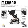 Carrinho Travel System ABC Design Alumínio Merano 4 – Rose Gold - 12
