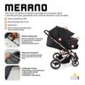 Carrinho Travel System ABC Design Alumínio Merano 4 – Rose Gold - 13