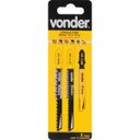 Ver imagem 1 de Jogo de lâminas de serra tico-tico com 3 peças Vonder