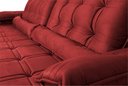 Ver imagem 7 de Sofá Retrátil Reclinável 250cm Ascari Suede Velut com molas Ensacadas - King House