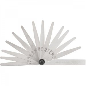 Cálibre de folga 005 mm a 100 mm 13 lâminas CF 013 Vonder