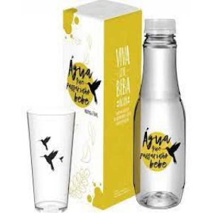Moringa Transparente com Tampa Tema 2 Boccati