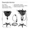 Lavatório Cabeleireiro Portátil Facile Ref.1890 Dompel - 4