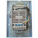 Ver imagem 3 de Conjunto 4x2 Linha Sleek Gris MarGirius 1 Controle para Ventilador de Teto 220 V